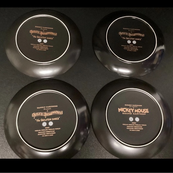 Disney Plate Set - Silly Symphony - The Skeleton Dance - The Haunted House - Picture 4 of 4